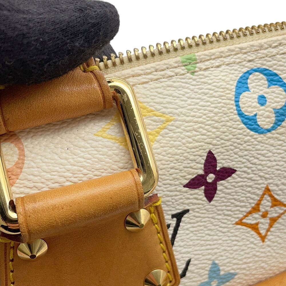 Louis Vuitton Monogram Multicolor Speedy 30 Handbag M92643 LOUIS VUITTON Whit... - Picture 9 of 16